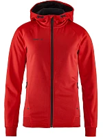 Craft Corporate ADV Unify Hoodie Jacket W Dámska bunda s kapucňou 81.9133 jasne červená