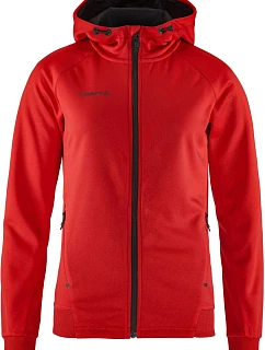 Craft Corporate ADV Unify Hoodie Jacket W Dámska bunda s kapucňou 81.9133 jasne červená