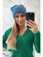 Dámska čiapka Dagmara K332 dark denim