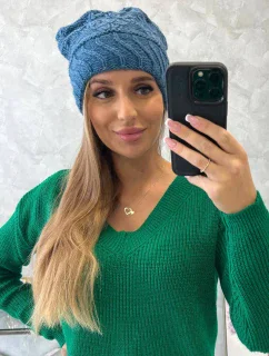 Dámska čiapka Dagmara K332 dark denim