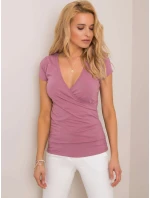 Tričko RV TS 5636.03X tmavoružové Tričko RV TS 5636.03X tmavoružové