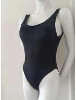 Dámske jednodielne plavky KW0KW01599 BEH black - Calvin Klein