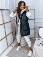 ROSI dámska vesta čierna FashionStreet TY2869 ROSI dámska vesta čierna FashionStreet TY2869