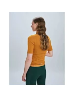 Cyklistické tričko POC W's Thermal Lite Jersey, hnedé