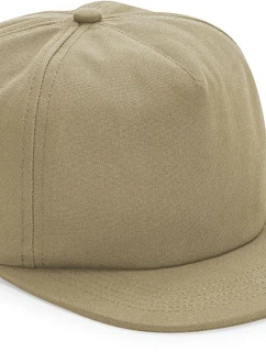 Beechfield B 64N 5-panelová čiapka z bio bavlny 53.064N desert sand
