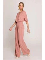 Dámsky overal S395 svetlohnedý - Stylove Dámsky overal S395 svetlohnedý - Stylove