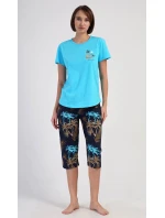 Dámske capri pyžamo Tropicana Dámske capri pyžamo Tropicana