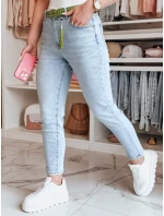 Dámske úzke džínsové nohavice FITARINKA modré FashionStreet UY2422