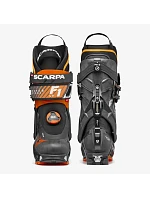 Skialpinistické topánky Scarpa F1 LT – karbón/oranžová Skialpinistické topánky Scarpa F1 LT – karbón/oranžová