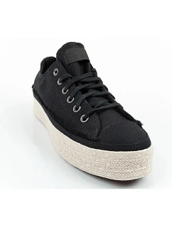 Converse Chuck Taylor – dámske športové topánky, espadrilky, módne, čierne, pohodlné