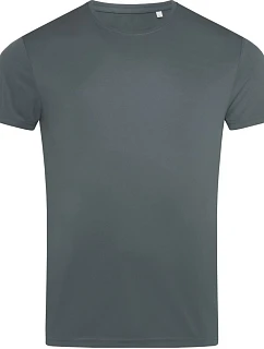 Stedman Sports-T Men Pánske športové tričko Interlock 05.8000, šedá farba „granite grey“