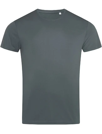 Stedman Sports-T Men Pánske športové tričko Interlock 05.8000, šedá farba „granite grey“ Stedman Sports-T Men Pánske športové tričko Interlock 05.8000, šedá farba „granite grey“