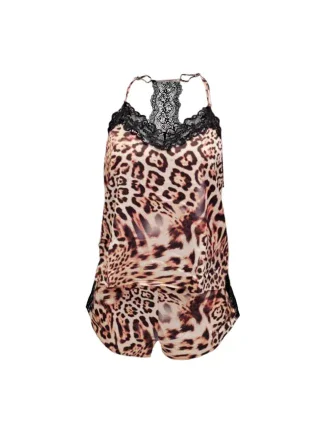 Dámske pyžamo O3BX05WFTE2 - P1FP zvierací vzor - Guess