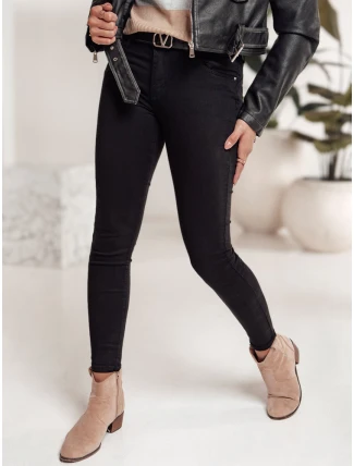 Dámske džínsové nohavice CLARET black FashionStreet UY2249 Dámske džínsové nohavice CLARET black FashionStreet UY2249