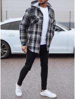 Pánska bunda s kapucňou tmavomodrá FashionStreet TX4959