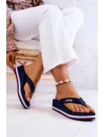 Dámské žabky Big Star - tmavě modré