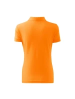Bavlnené polo tričko Malfini W MLI-213A2 s mandarínkovým vzorom