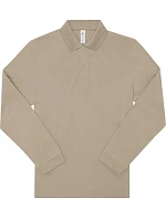 B&C My Polo 180 LSL Piqué – polokošeľa s dlhým rukávom 01.U425 mastic B&C My Polo 180 LSL Piqué – polokošeľa s dlhým rukávom 01.U425 mastic