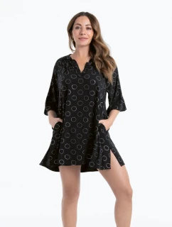 Štýl Manihi šaty 8159 čierne - RosaFaia