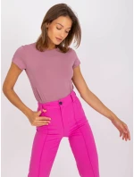 Tričko RV TS 4623.67 tmavo ružová