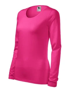 Štíhle tričko pre ženy fialové