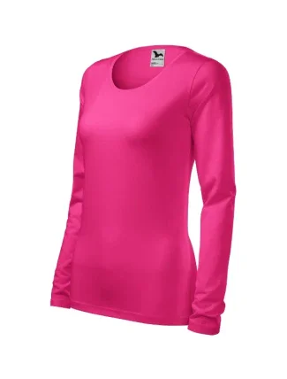 Štíhle tričko pre ženy fialové Štíhle tričko pre ženy fialové