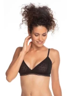 Dámska podprsenka L-POL5016BR Čierna - Lama