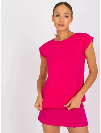 Tričko RV TS 4833.30P fuchsiová – FPrice Tričko RV TS 4833.30P fuchsiová – FPrice