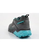 Aku dámska treková športová obuv Flyrock Gore-tex odolná sivá modrá dámska Aku dámska treková športová obuv Flyrock Gore-tex odolná sivá modrá dámska
