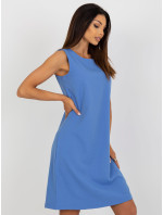 Modré elegantné koktejlové šaty OCH BELLA