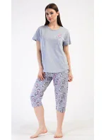 Dámske capri pyžamo Miana Dámske capri pyžamo Miana
