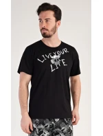 Pánske pyžamo šortky Live your life