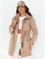 Dámska prechodná bunda BRENS béžová FashionStreet TY4232 Dámska prechodná bunda BRENS béžová FashionStreet TY4232