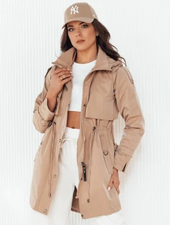 Dámska prechodná bunda BRENS béžová FashionStreet TY4232