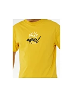 Pánske tričko RIP CURL Inner Visions Rotten Sun Tee, žlté