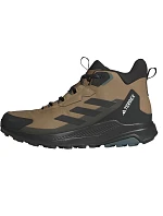 Vysoké turistické topánky adidas TERREX Anylander Mid RAIN.RDY – cardboard/core blk/shad olive, veľkosť: 44