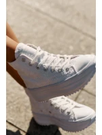 Wysokie Trampki Damskie Lee Cooper LCW-25-31-3461L Białe