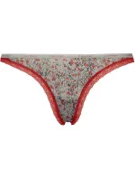 Nohavičky D3447E-DTZ šedočervená - Calvin Klein Nohavičky D3447E-DTZ šedočervená - Calvin Klein