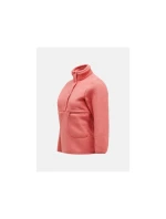 Peak Performance W Fleece Snap T Mikina ružová Peak Performance W Fleece Snap T Mikina ružová