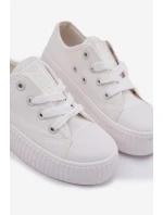 Trampki Dziecięce Sznurowane Big Star RR374009 Białe