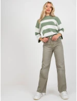 Nohavice D70037M62291A1 khaki