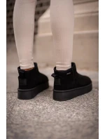 Nízke tenisky na platforme Big Star Black