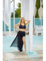 Dámska plážová sukňa Dancing 13 DAN13-19 Black - Self