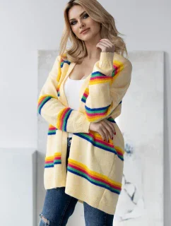 Sveter na zapínanie model 178649 PeeKaBoo