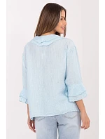 Košeľa s dlhým rukávom model 226239 Taliansko Moda