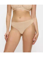 Dámske tangá Sense of Modal String - YELLOW - béžová 0026 - TRIUMPH Dámske tangá Sense of Modal String - YELLOW - béžová 0026 - TRIUMPH