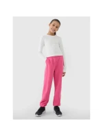 Dievčenský úzky top s dlhým rukávom 4F 4FJWSS25TLONF430-11S