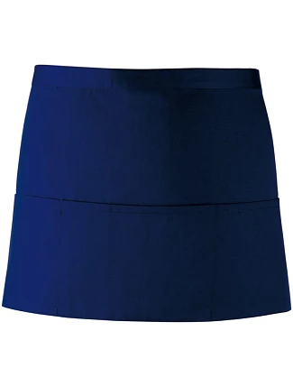 Premier PR 155 Krátka zástera po pás s vreckom „Colours“ 39.0155 námornícka modrá Premier PR 155 Krátka zástera po pás s vreckom „Colours“ 39.0155 námornícka modrá