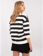 Blúzka RV BZ A430.60 čierna a biela