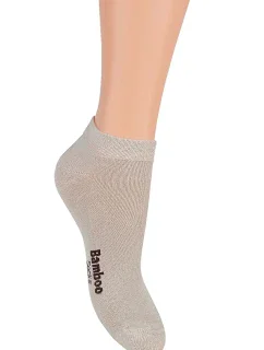 Dámske ponožky 25 light beige - Skarpol